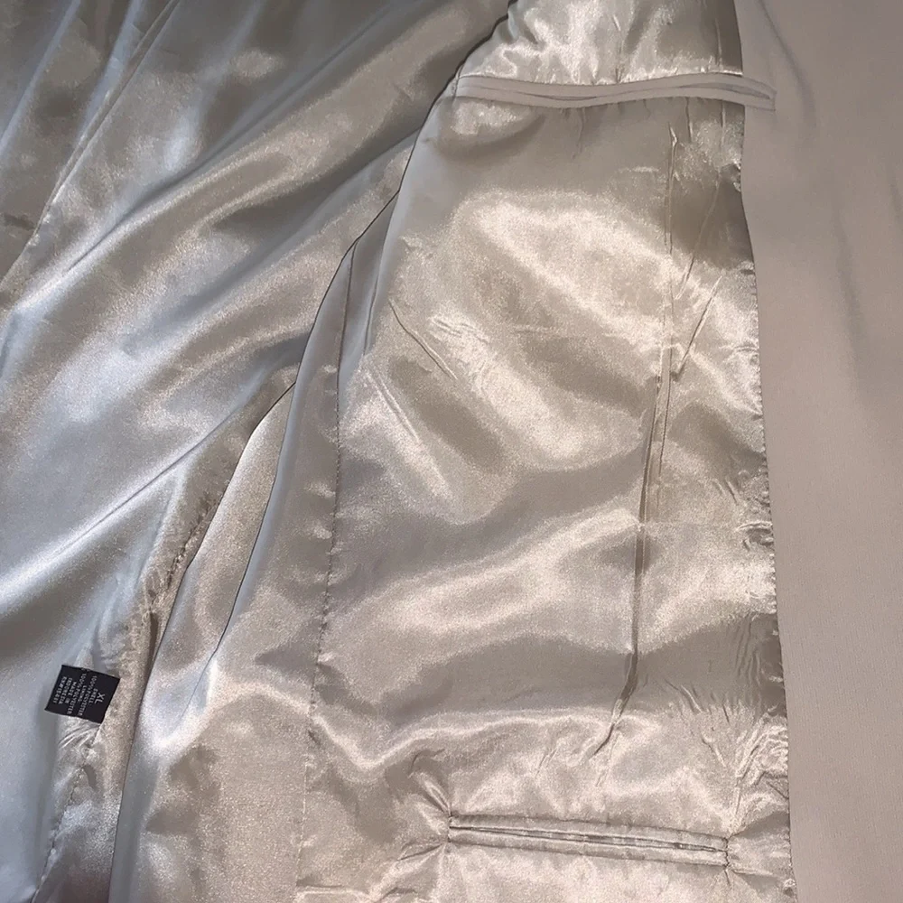 Alfani Single Breasted Sport Coat Blazer Beige XL